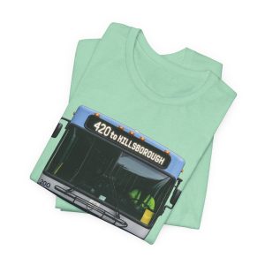 420 to Hillsborough, NC - Large Graphic - Weed - Marijuana - Ganja - Orange County Historic District - T-Shirt