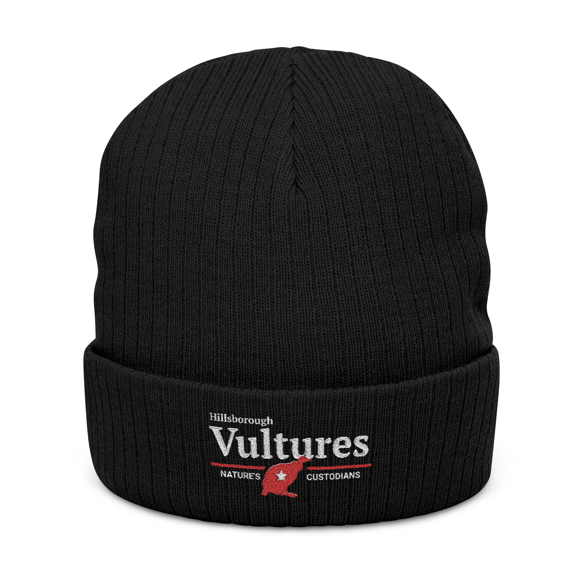 Ribbed Knit Beanie (Embroidery)