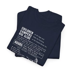 Daniel Boone Big Fall Slide Ad - Unisex Heavy Cotton Tee