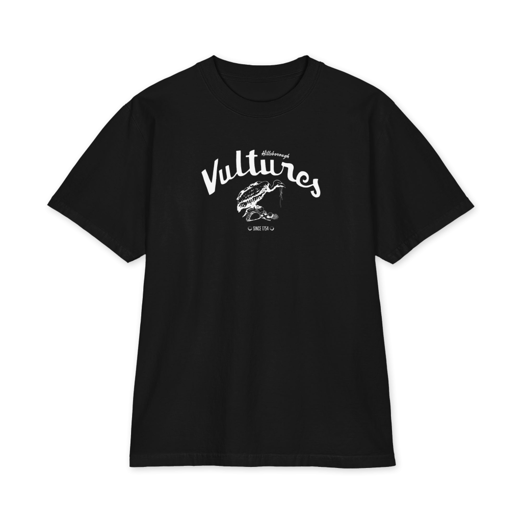 Hillsborough Vultures – NC – Blondie Style Debbie Harry - White Print Heavyweight T-Shirt