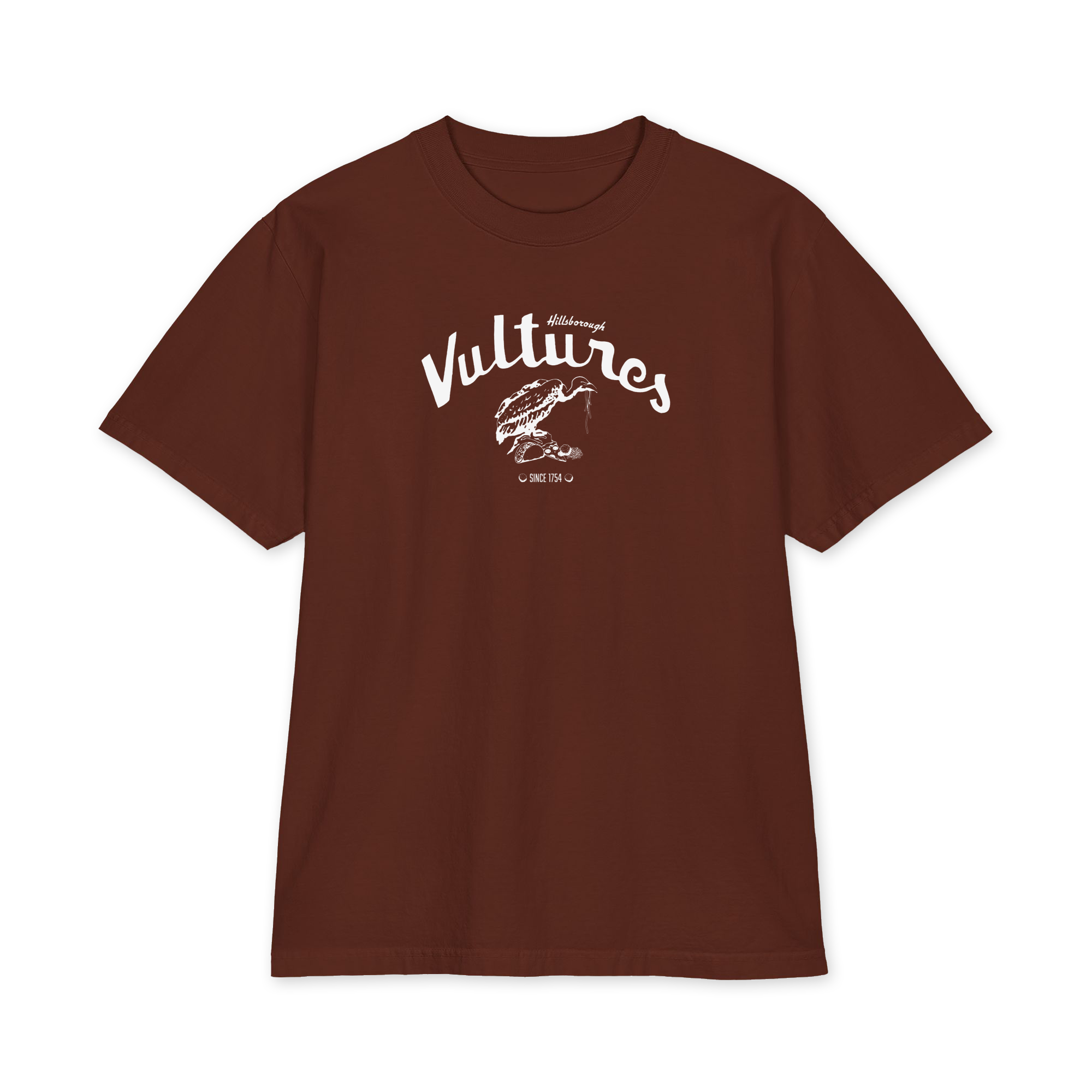 Hillsborough Vultures – NC – Blondie Style Debbie Harry - White Print Heavyweight T-Shirt - Image 4