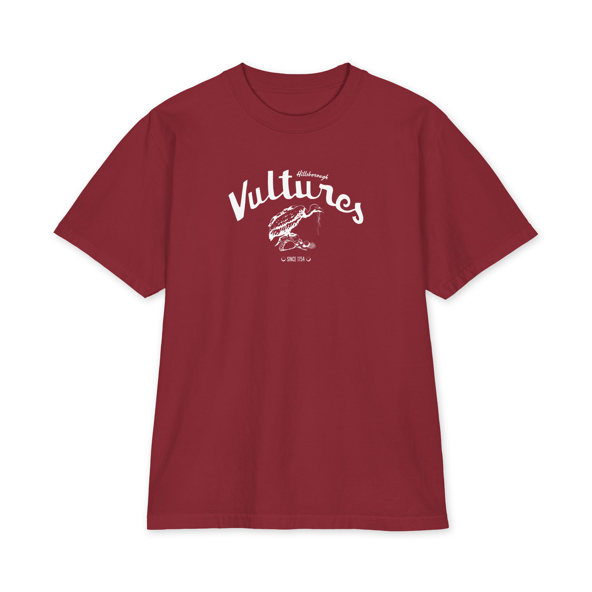 Hillsborough Vultures – NC – Blondie Style Debbie Harry - White Print Heavyweight T-Shirt - Image 3