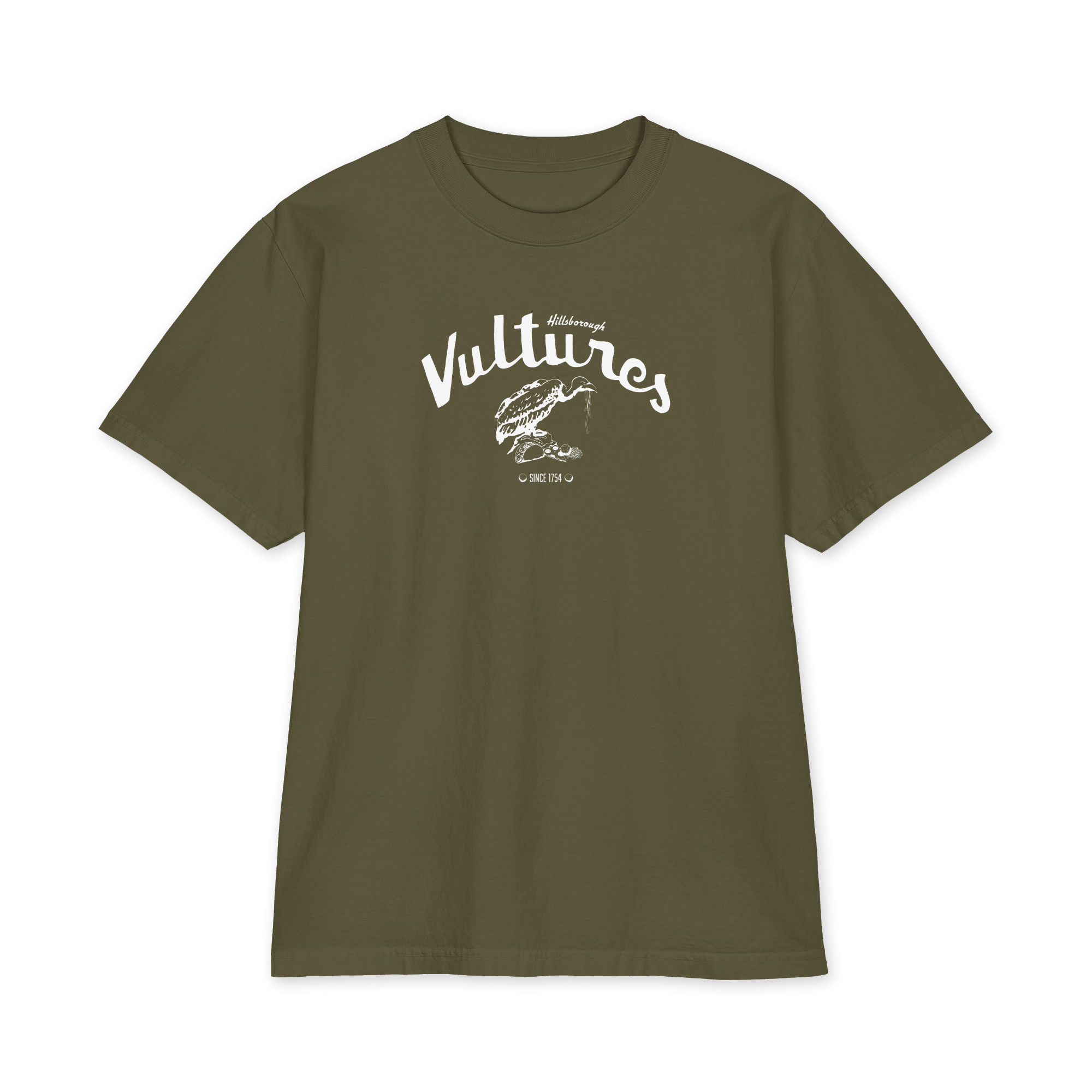 Hillsborough Vultures – NC – Blondie Style Debbie Harry - White Print Heavyweight T-Shirt - Image 6