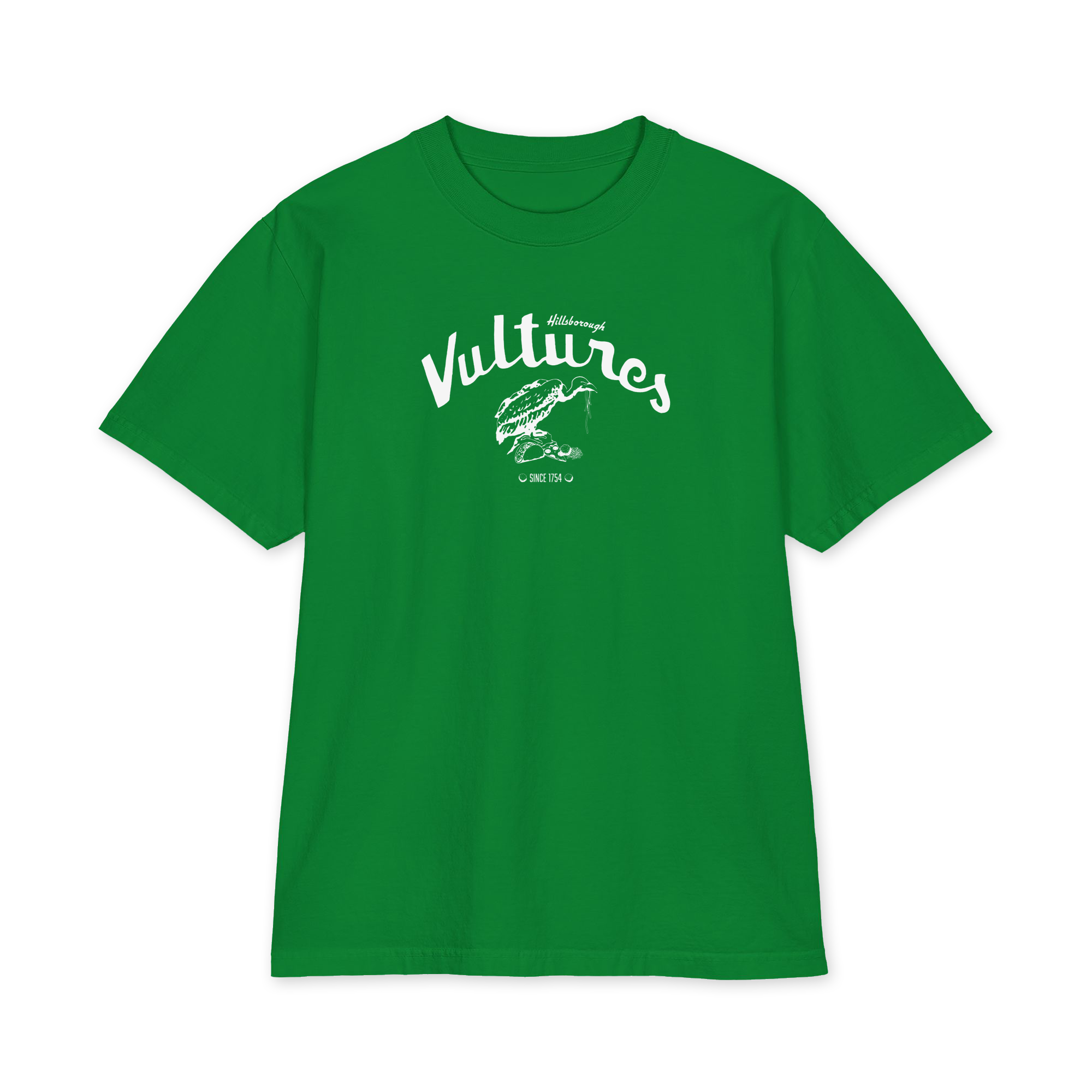 Hillsborough Vultures – NC – Blondie Style Debbie Harry - White Print Heavyweight T-Shirt - Image 11