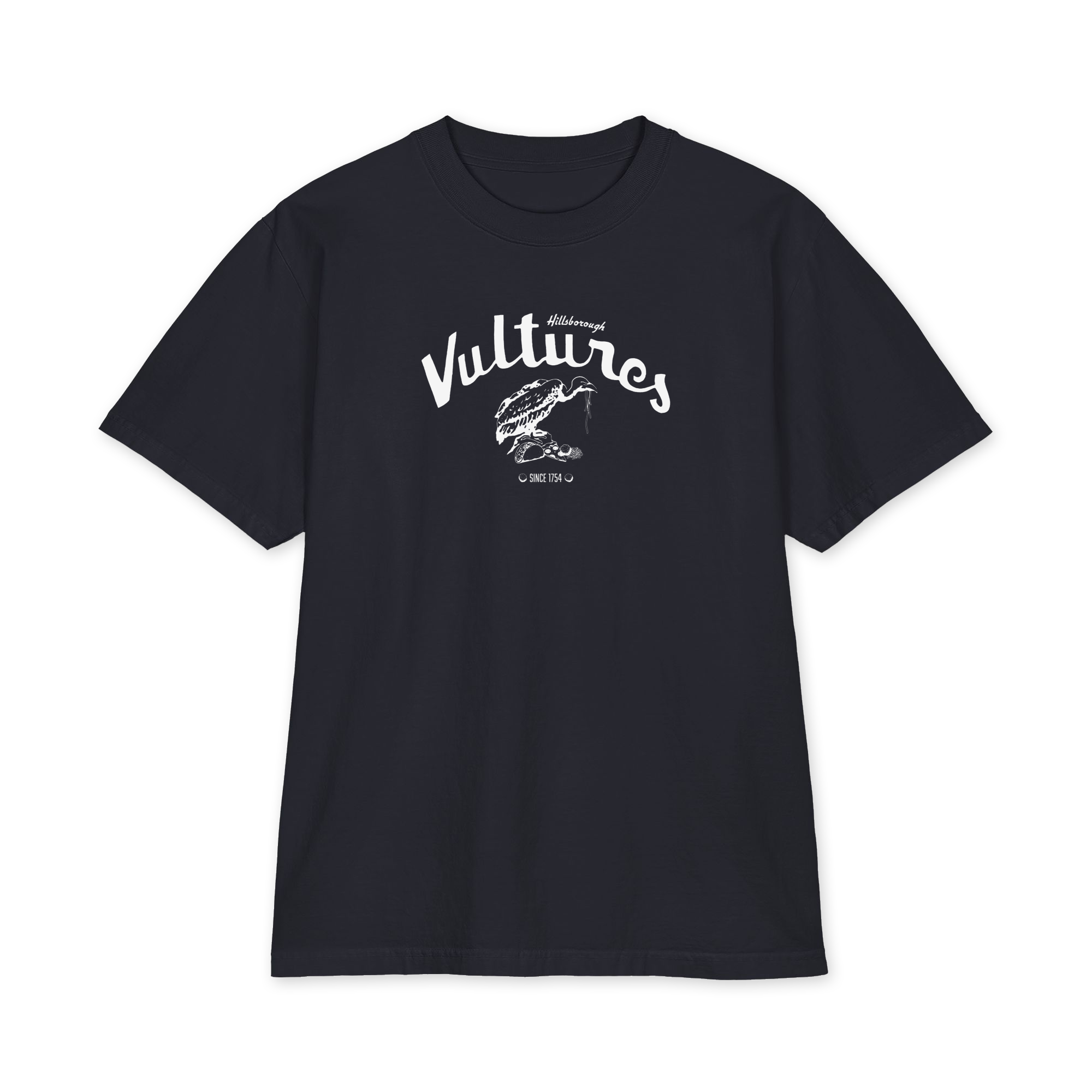 Hillsborough Vultures – NC – Blondie Style Debbie Harry - White Print Heavyweight T-Shirt - Image 2