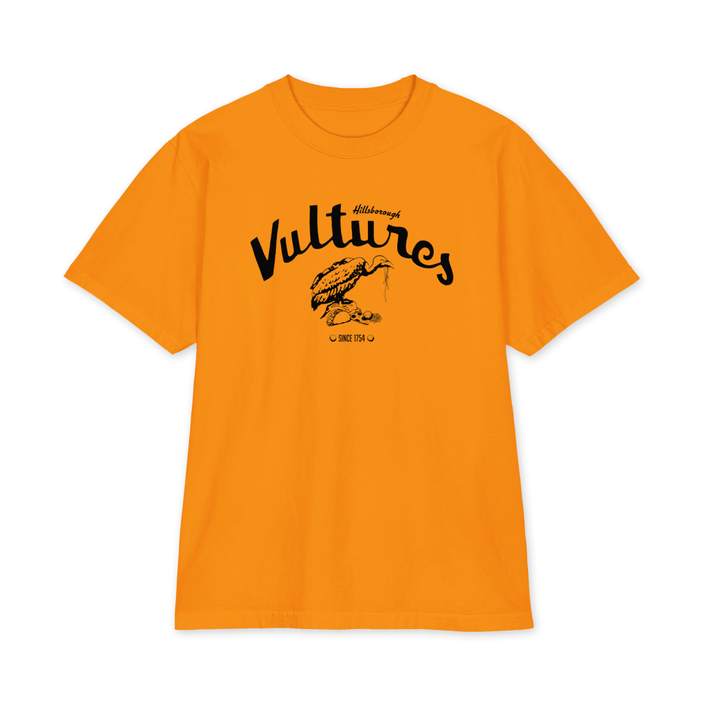 Hillsborough Vultures - NC - Blondie Style Debbie Harry - Black Print - Heavyweight short sleeve Shirt
