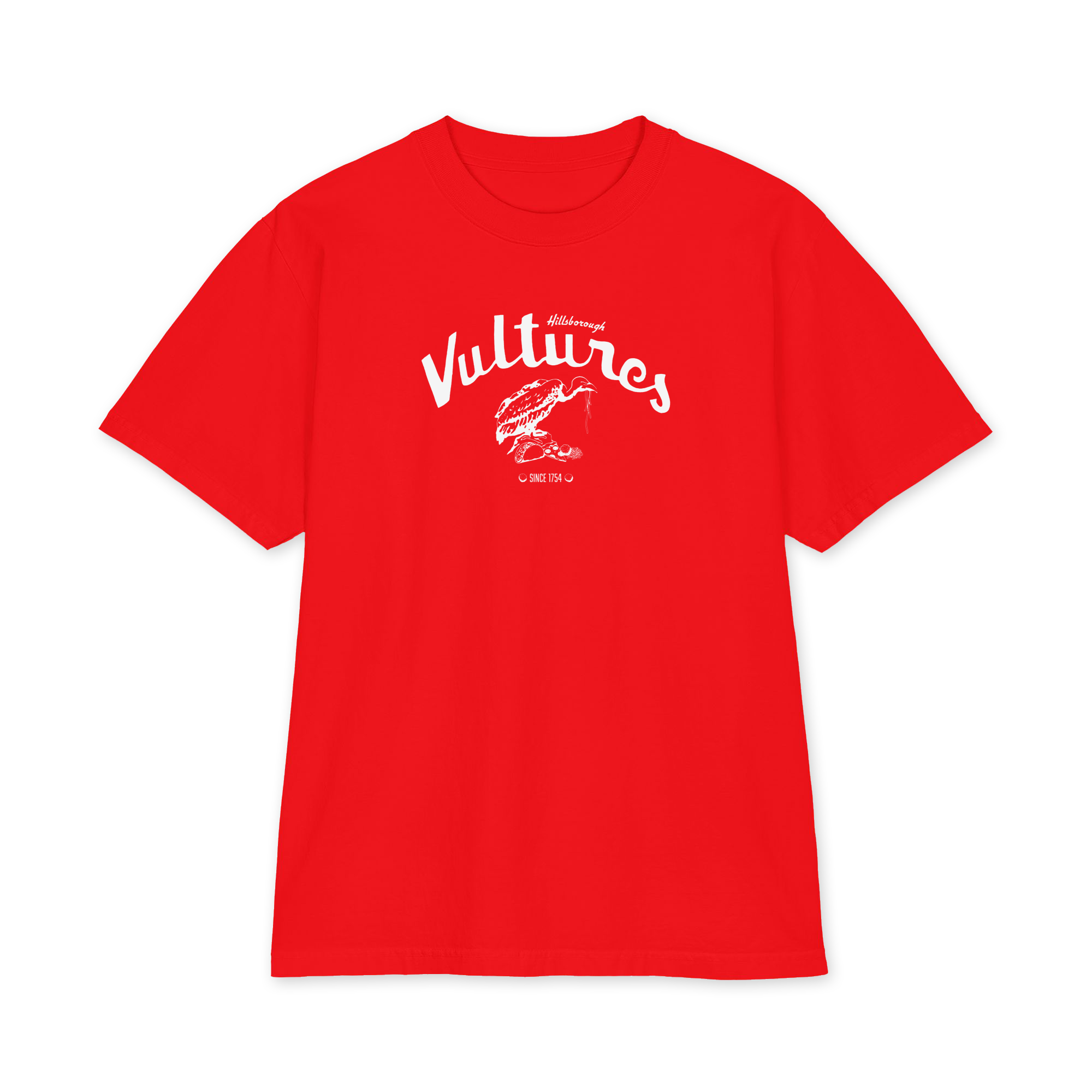 Hillsborough Vultures – NC – Blondie Style Debbie Harry - White Print Heavyweight T-Shirt - Image 10