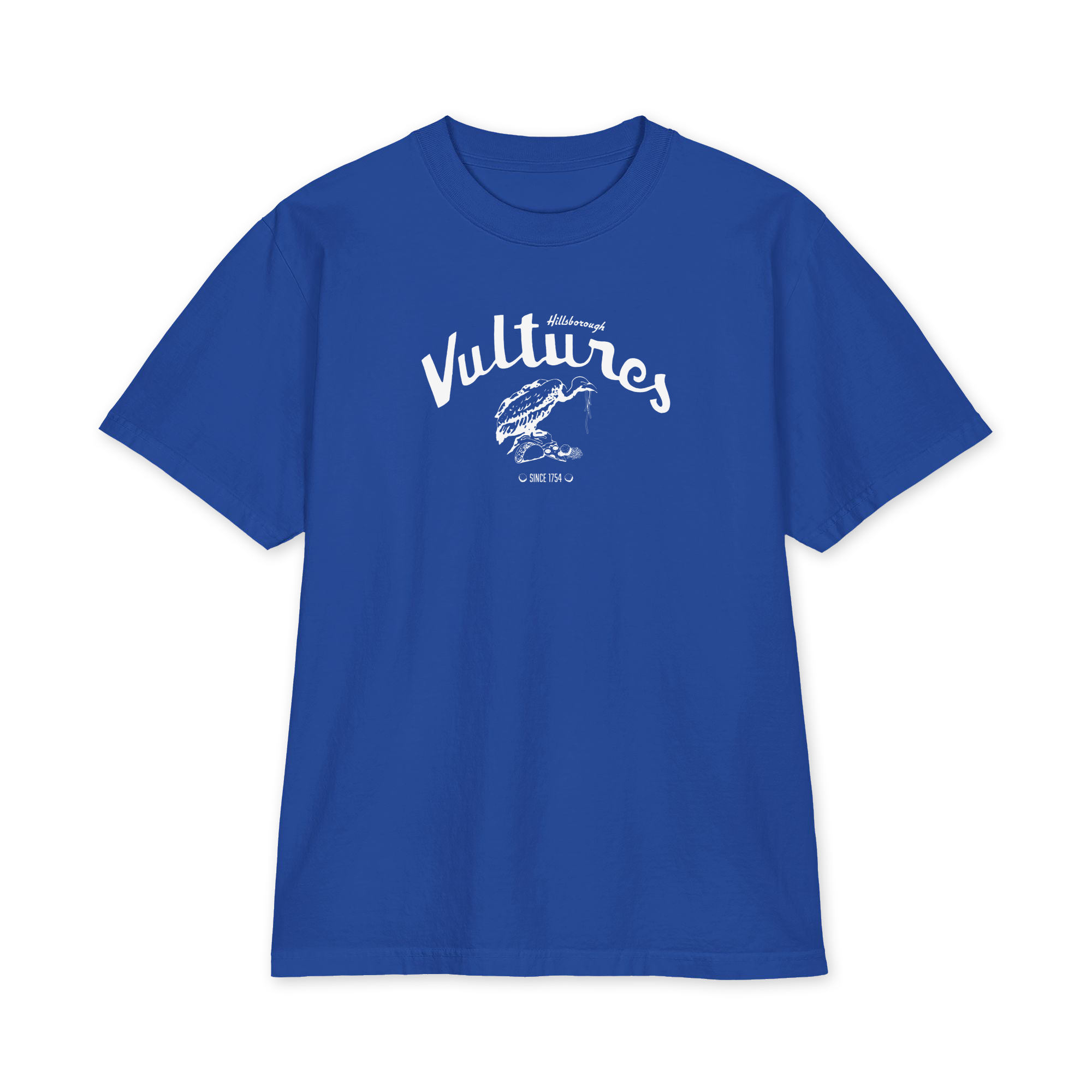 Hillsborough Vultures – NC – Blondie Style Debbie Harry - White Print Heavyweight T-Shirt - Image 9